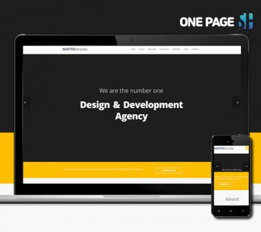 김해홈페이지제작 심플원페이지